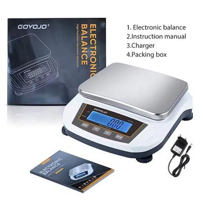 Digital Precision Electronic Scale With Backlit Display 5000g Capacity (0.01g Precisio