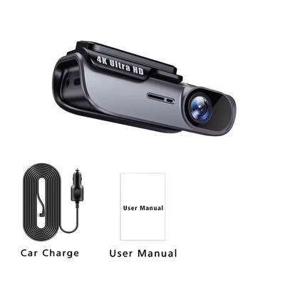 4K UHD Dash Cam With WiFi, Night Vision, And 24 Hour Monitoring no Sd Card 4k Dash Cam