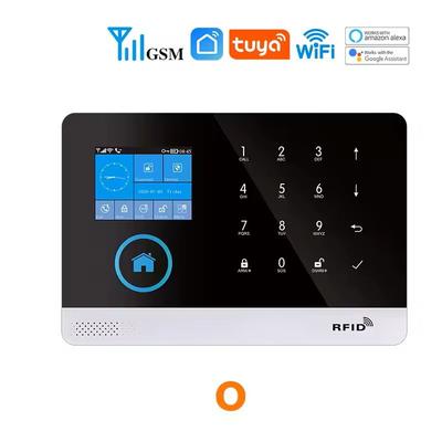 Smart WiFi GSM Home Alarm System With Motion Sensor And App Control For Alexa starter Kit O au Plug