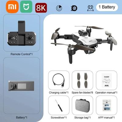 Mijia S2S 8K Drone With 5G GPS Professional Dual Camera Brushless Drone With Omnidirectional Obstacle Avoidance dual 8k 1 Battery
