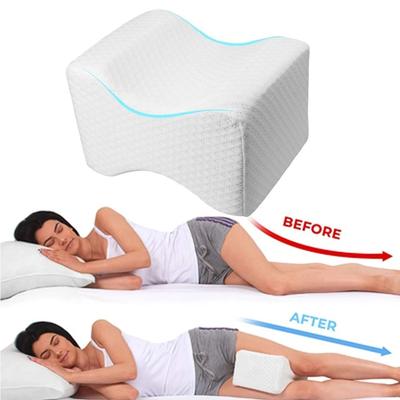 Memory Foam Knee Pillow For Side Sleepers Orthopedic Back, Hip, And Leg Support Cushion For Pregnancy And Sciatica Rel Memory Foam Knee Pillow For Side Sleepers Orthopedic Back, Hip, And Leg Support Cushion For Pregnancy And Sciatica Rel
