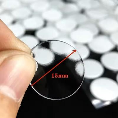 Double Sided Adhesive Dots Clear Acrylic Stickers For DIY Crafts And Scrapbooking 100pcs 15mm