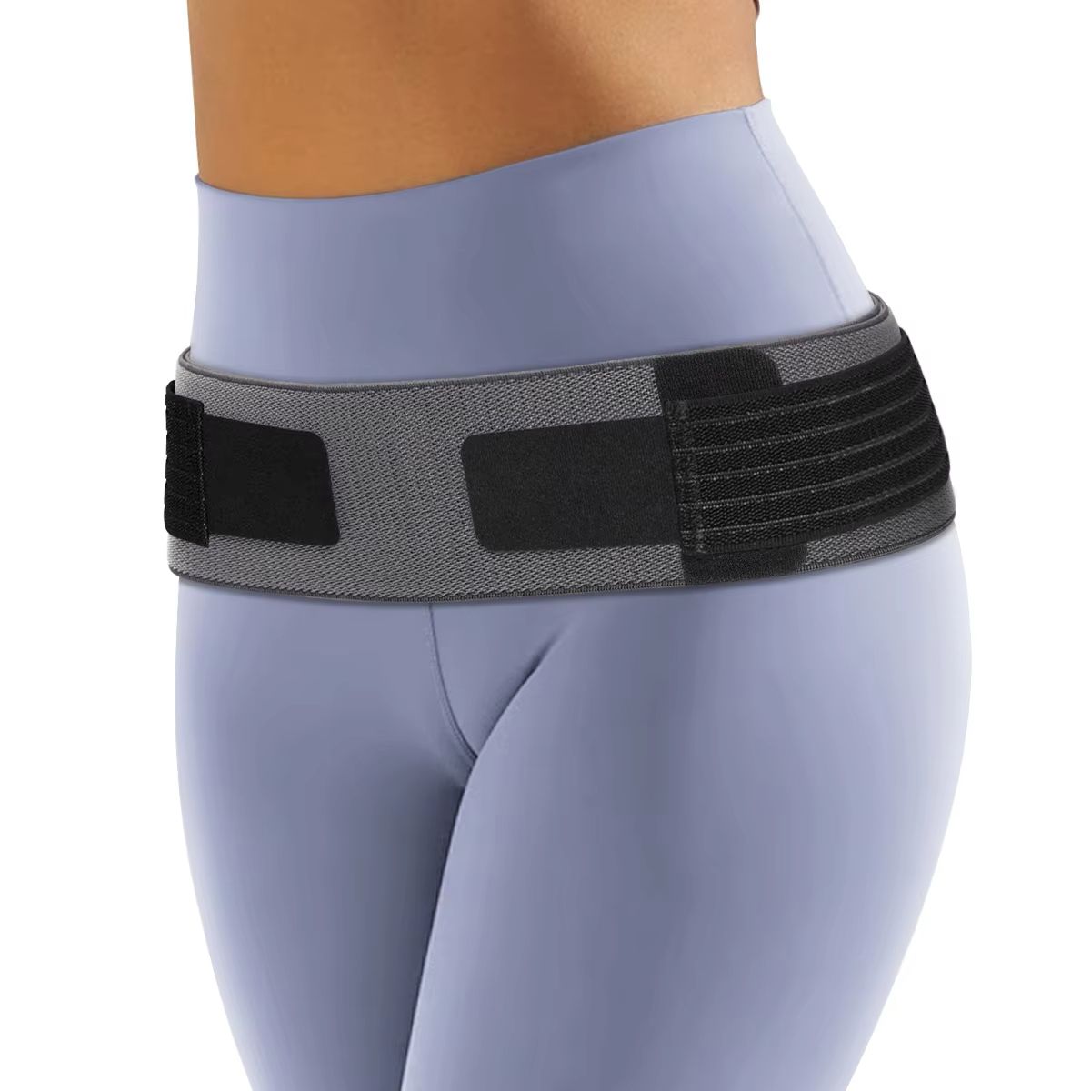 VELPEAU Supportive Sacroiliac Belt Adjustable SI Joint Support Belt For Sciatica & Postpartum Recovery within 135cm