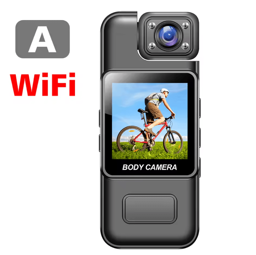 Mini 4K WiFi Body Camera Portable Hotspot Law Enforcement Recorder wifi