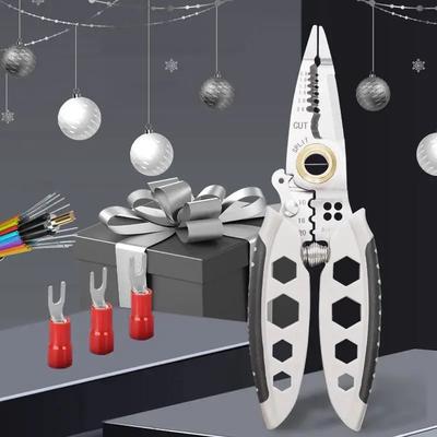 Premium 7 Inch Multi Functional Wire Stripping Pliers Professional Electrician Tool For Cutting, Crimping, Stripping, Premium 7 Inch Multi Functional Wire Stripping Pliers Professional Electrician Tool For Cutting, Crimping, Stripping,