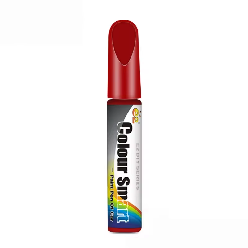 Car Touch Up Paint Pen,High Gloss Scratch Repair Kit For Cars, Motorcycles & Metal 12ml, Waterproof, Rust Protection red