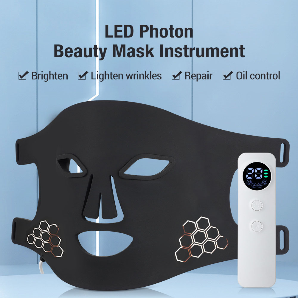 Red Light Therapy Mask, LED Beauty Devices Face Instrument For Rejuvenation Skin, Collagen Boost & Anti Aging Skin Red Light Therapy Mask, LED Beauty Devices Face Instrument For Rejuvenation Skin, Collagen Boost & Anti Aging Skin