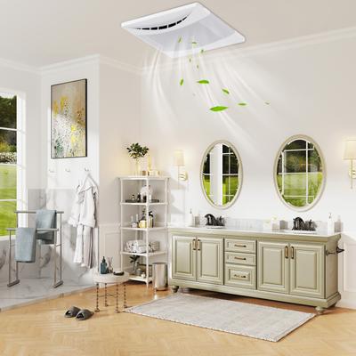 Commercial Grade 110 CFM Ceiling Exhaust Fan, Metal Housing, Quiet & Energy Efficient Airflow Commercial Grade 110 CFM Ceiling Exhaust Fan, Metal Housing, Quiet & Energy Efficient Airflow