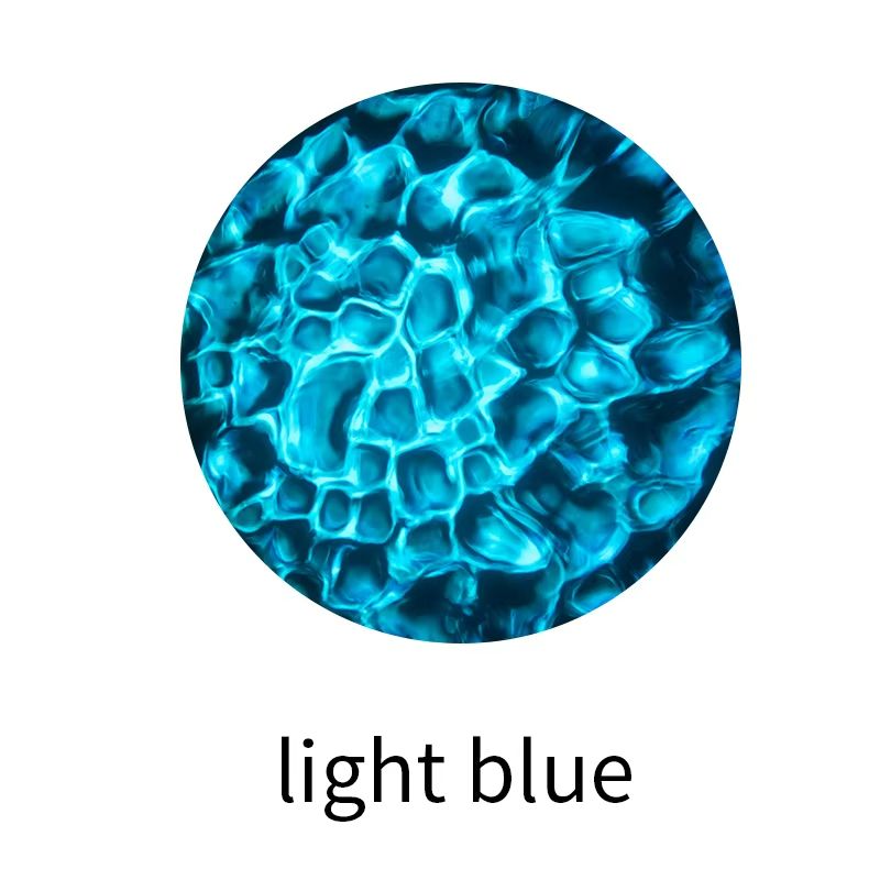 OceanWave IP65 Waterproof Water Ripple Projector With Gobo Effect light Blue Color 85w Waterproof