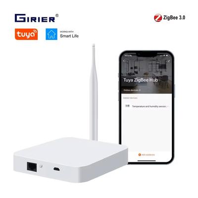 Tuya ZigBee Smart Gateway Hub With Antenna For Home Automation Tuya ZigBee Smart Gateway Hub With Antenna For Home Automation