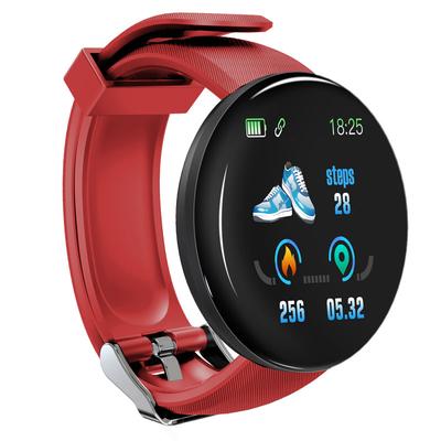 Smartwatch For Men And Women, Waterproof Fitness Tracker Watch, Blood Pressure Digital Monitor, Apple Watch Band red