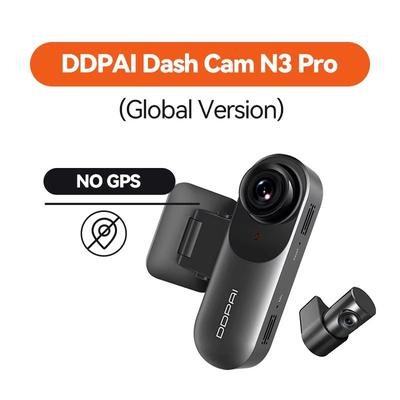 DDPAI Mola N3 Pro 2.5K Smart Dash Cam With WiFi Car DVR With Night Vision & GPS Ready Recording n3 Pro