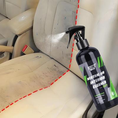 300 ML Car Interior Cleaner Multipurpose Auto Dash Cleaning Tool For Leather, Flannel, Woven Fabric & More 300 ML Car Interior Cleaner Multipurpose Auto Dash Cleaning Tool For Leather, Flannel, Woven Fabric & More