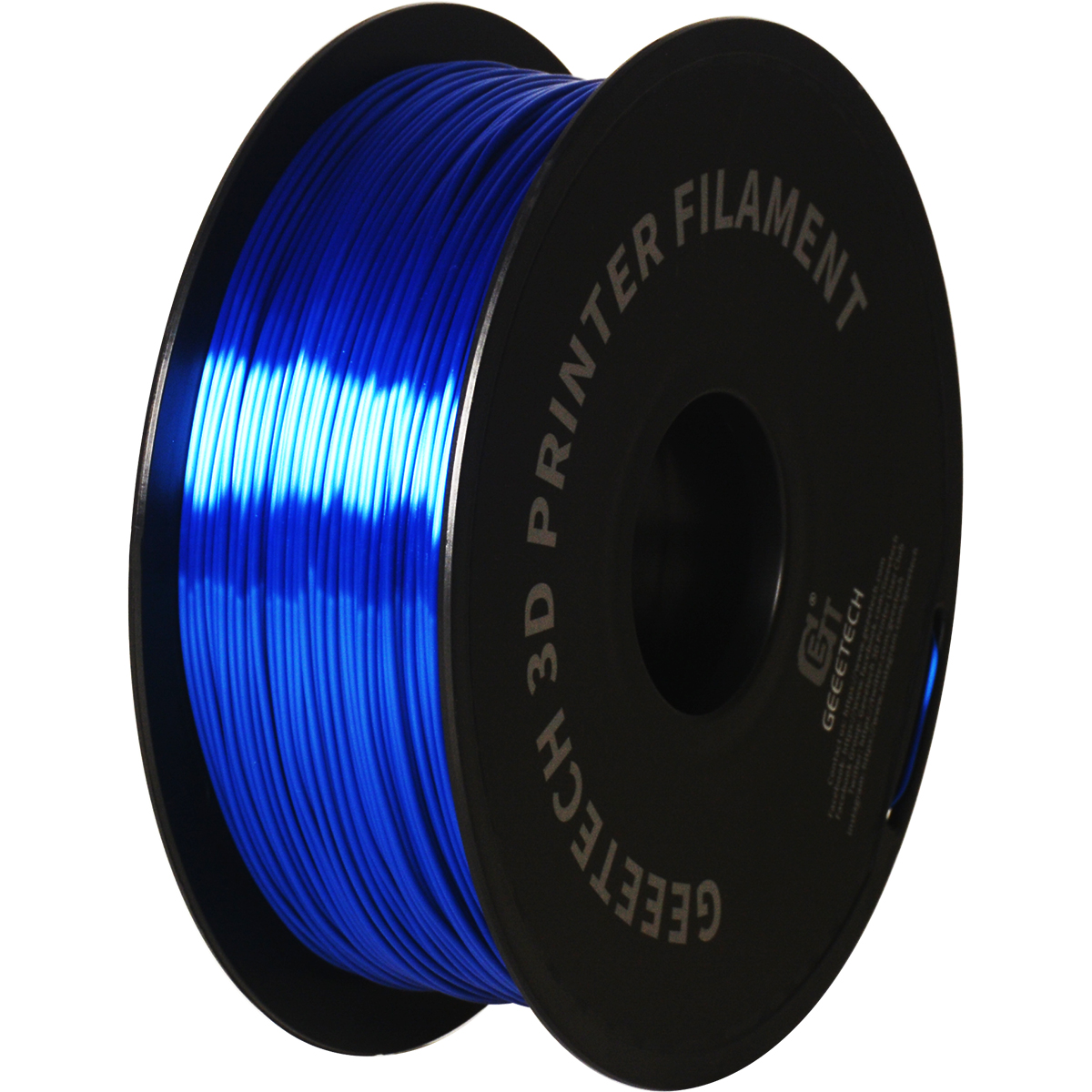3D Filament, Shiny 3D Printer Spool Wire For High Quality Prints, Vacuum Packed silk Royal Blue Pla