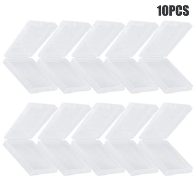 Dustproof Clear Game Cartridge Case For Nintendo Game Boy Color GBC, Protective Storage Holder In Bulk 10pcs