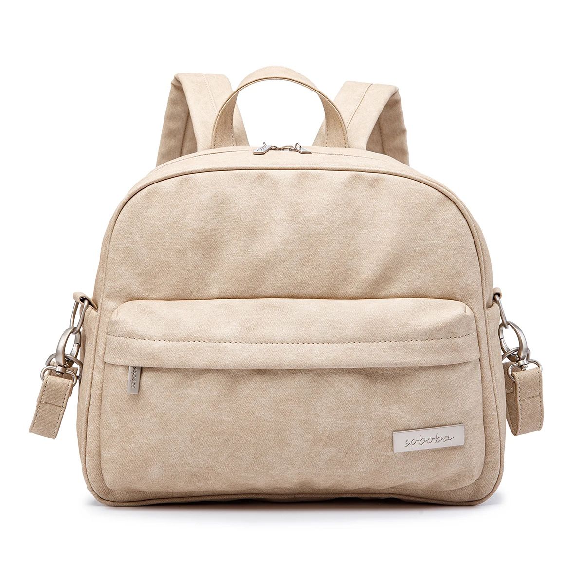 Fashion Diaper Bag For Newborn Baby, Waterproof, Lightweight Mommy Backpack For Quick Outings And Nappy Changing khaki