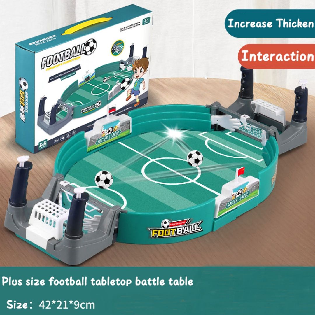 Mini Soccer Table Game For Kids And Families Portable Desktop Football Board Game For Parties And Fun Play 10 Medium Balls