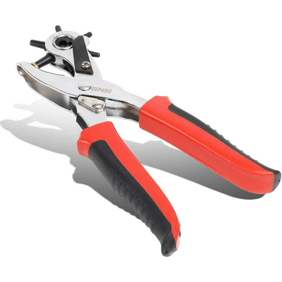 Leather Hole Punch Hand Pliers, Heavy Duty Tool For Belts & DIY Projects Leather Hole Punch Hand Pliers, Heavy Duty Tool For Belts & DIY Projects