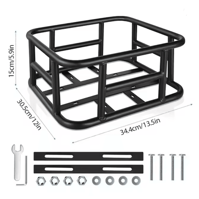 Rear Bike Basket Cargo Rack Bag Large Capacity For E Bike And Outdoor Travel basket 1