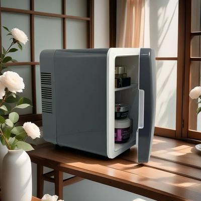 Low Noise Compact Mini Fridge Home Car Use, Storage Food Drink Mini Fridge For Portable Cooling & Warming Low Noise Compact Mini Fridge Home Car Use, Storage Food Drink Mini Fridge For Portable Cooling & Warming