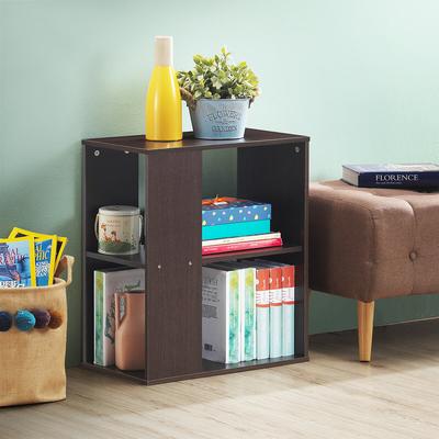 3 Tier End Table With Open Storage Shelves And Foot Pads, Modern Wood Side Table For Living Room, Bedroom, Small Spaces 3 Tier End Table With Open Storage Shelves And Foot Pads, Modern Wood Side Table For Living Room, Bedroom, Small Spaces