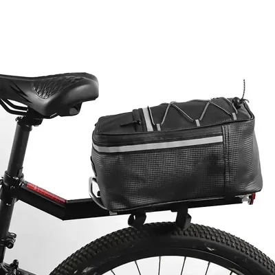 Quick Release Bike Cargo Rack Rear Bicycle Rack, Aluminium Alloy Luggage Carrier 15kg Capacity Quick Release Bike Cargo Rack Rear Bicycle Rack, Aluminium Alloy Luggage Carrier 15kg Capacity