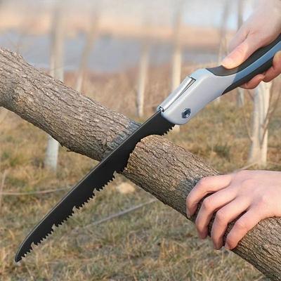 Premium Folding Saw For Woodworking & Camping, Multifunction Sharp Cutting Tool For Wood, Tree, And Garden Pruning 100mm 199mm
