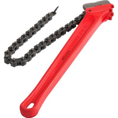 Heavy Duty Chain Wrench Pipe With Chain, Oil Filter Wrench For Plumbing & Pipe Repairs Heavy Duty Chain Wrench Pipe With Chain, Oil Filter Wrench For Plumbing & Pipe Repairs