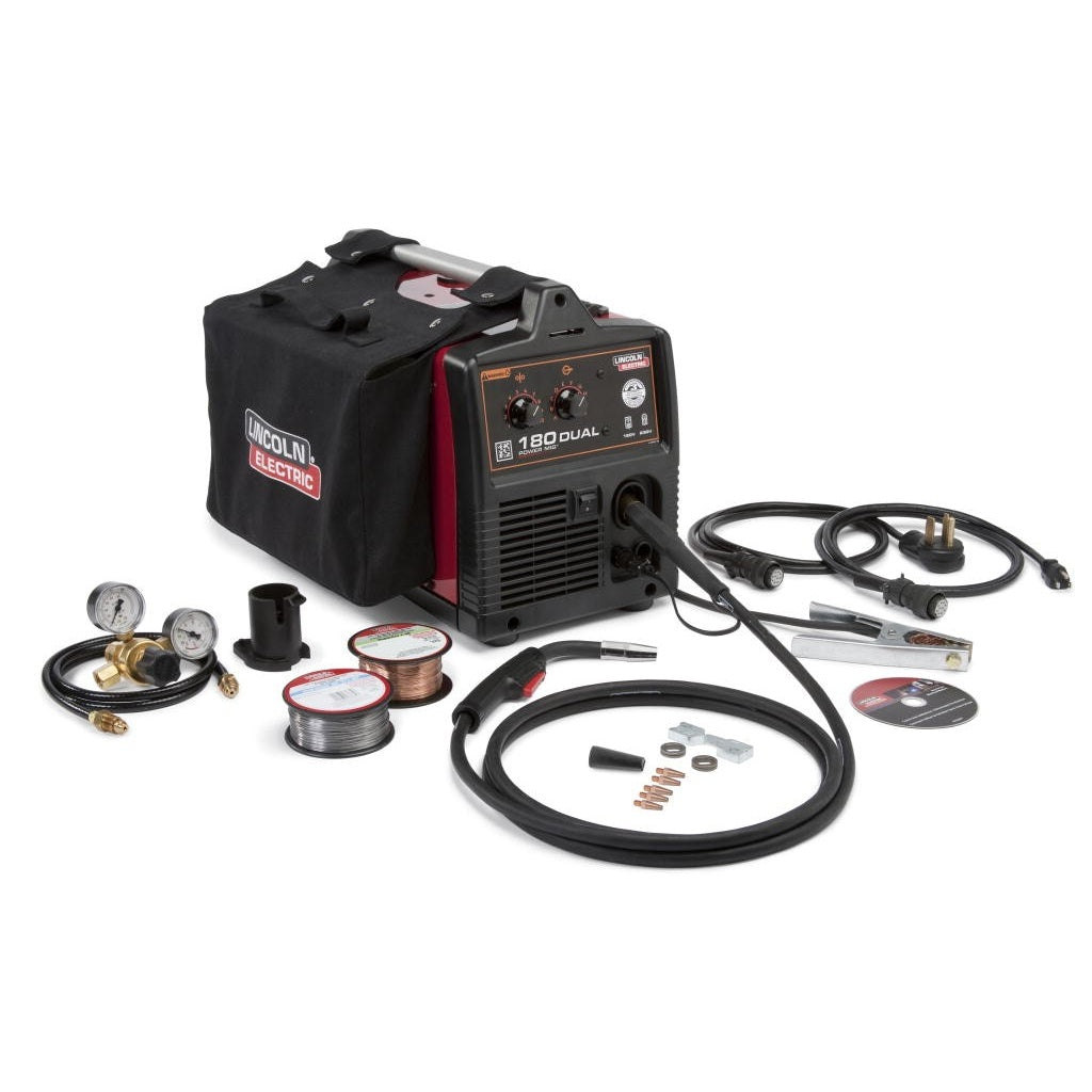 Lincoln Power MIG 180 Dual MIG Welder Package