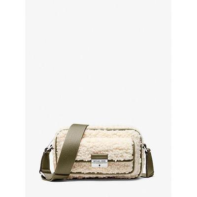 Bradshaw Extra-Small Faux Shearling Camera Crossbody Bag