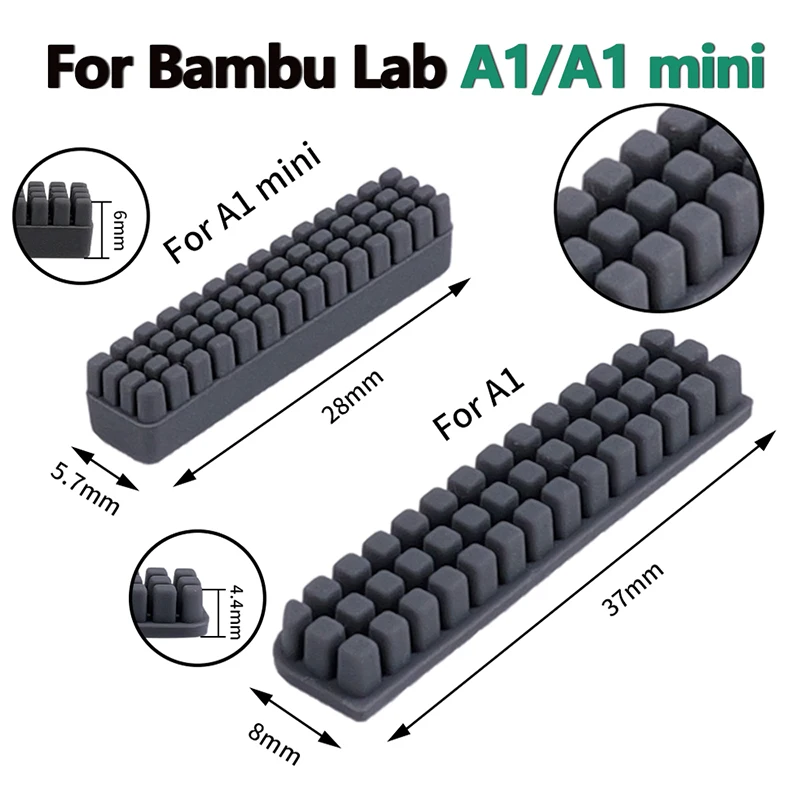 Für Bambu Lab A1 Serie 3D Drucker Teile Düse Pinsel Wischen Kit Effiziente Reinigung Für Bambu A1/ A1 mini 3D Drucker Zubehör Image