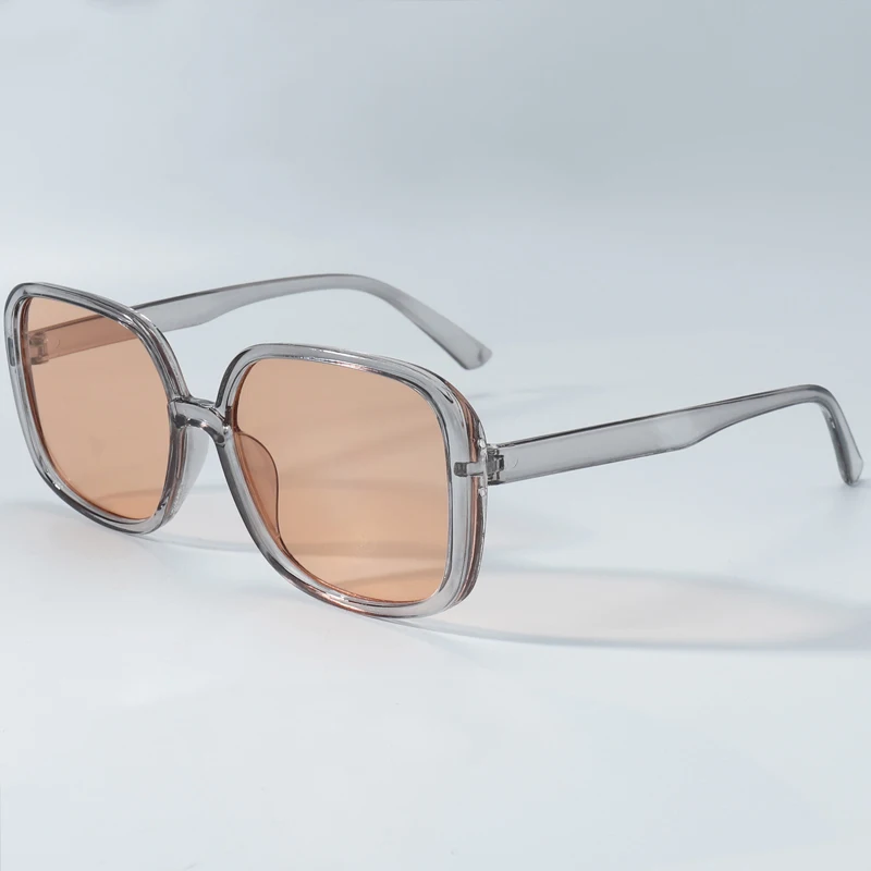 Auto Sonnenbrille 1/5 Sets Fashion Square Einfache Sonnenbrille Frau Bunte Rahmen Gläser Weibliche Outdoor Sport Marke Brillen Image