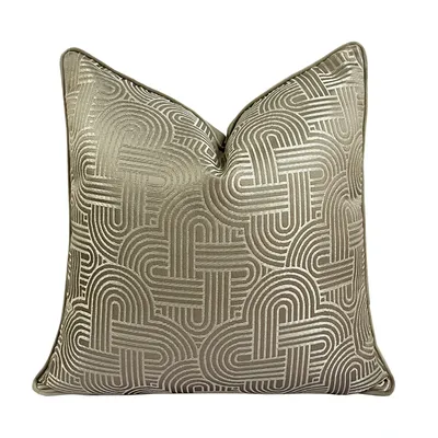 Hellbraune moderne weiche Kette Elipse Taille Kissen bezug 30x50cm Home Deco Sofa Auto Stuhl Lendenwirbel lebende Kissen bezug verkaufen von PC Image