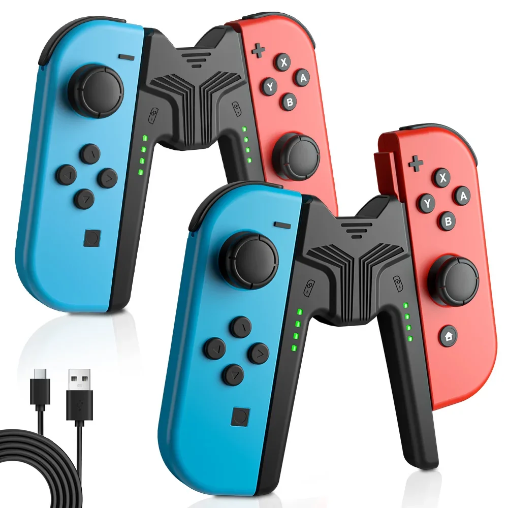 Für Switch Ladegriff für Joycon Griff Ladehalterung für Nintendo Switch/Switch Lite/Switch OLED Zubehör Image