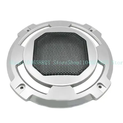 Lautsprecher dekorative Kreis Subwoofer Grill Abdeckung Schutz geeignet für DIY Lautsprecher runde Metall Mesh Lautsprecher Abdeckungen Image