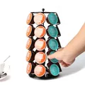 1pc Capsule di caffè girevoli Houder Pod Dolce Gusto Porta caffè 35 tazze Torre Stand Capsule Rack Coffee Pods Organizer