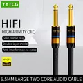 YYTCG Cavo per chitarra ausiliario Jack da 6,5 mm a 6,5 mm Cavo audio da 6,35 mm Cavo ausiliario per chitarra stereo Mixer Amplificatore Cavo per altoparlante