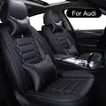 Coprisedili Anteriori e Posteriori 5 Posti, Set completo auto Impermeabili Pelle, Per Audi A1, A3, A4, A5, A6, Q2, Q3, Q5, Q7, e-tron