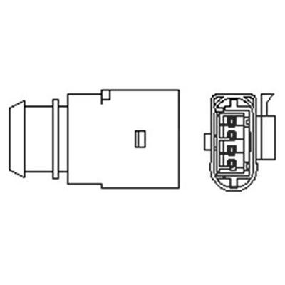 Magneti Marelli Lambdasonde [Hersteller-Nr. 466016355072] für Audi, Porsche, Seat, Skoda, VW Image