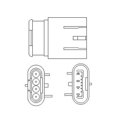 Magneti Marelli Lambdasonde [Hersteller-Nr. 466016355167] für Alfa Romeo, Fiat, Lancia Image