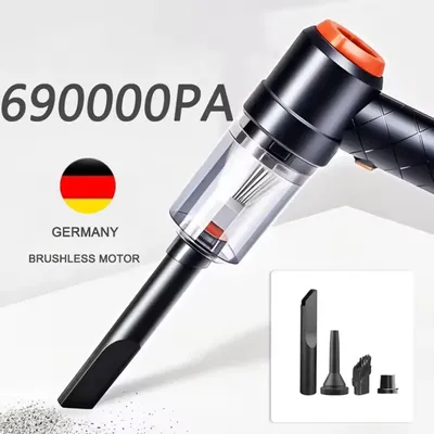 Hot Sale Car & Home Powerful Vacuum Cleaner Mini Rechargeable Super Suction Wireless Portable Handheld Small Car Vacuum Cleaner