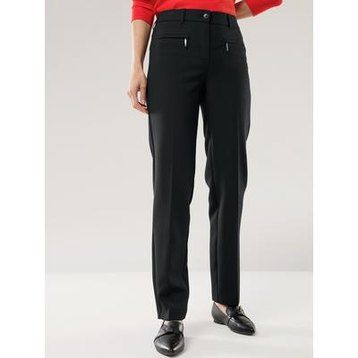 Walbusch Damen Thermo Kofferhose Schwarz noch offen: Muster Image