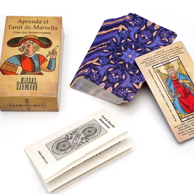 Español Juegos De Mesa Aprenda el Tarot De Marsella Con Sus Significados Tarot De Marseille Español BarajaTarot En Español