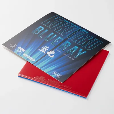 KOKUTAKU BLUE RAY Table Tennis Rubber Sticky Offensive High Elastic Speed Spin Ping Pong Sponge