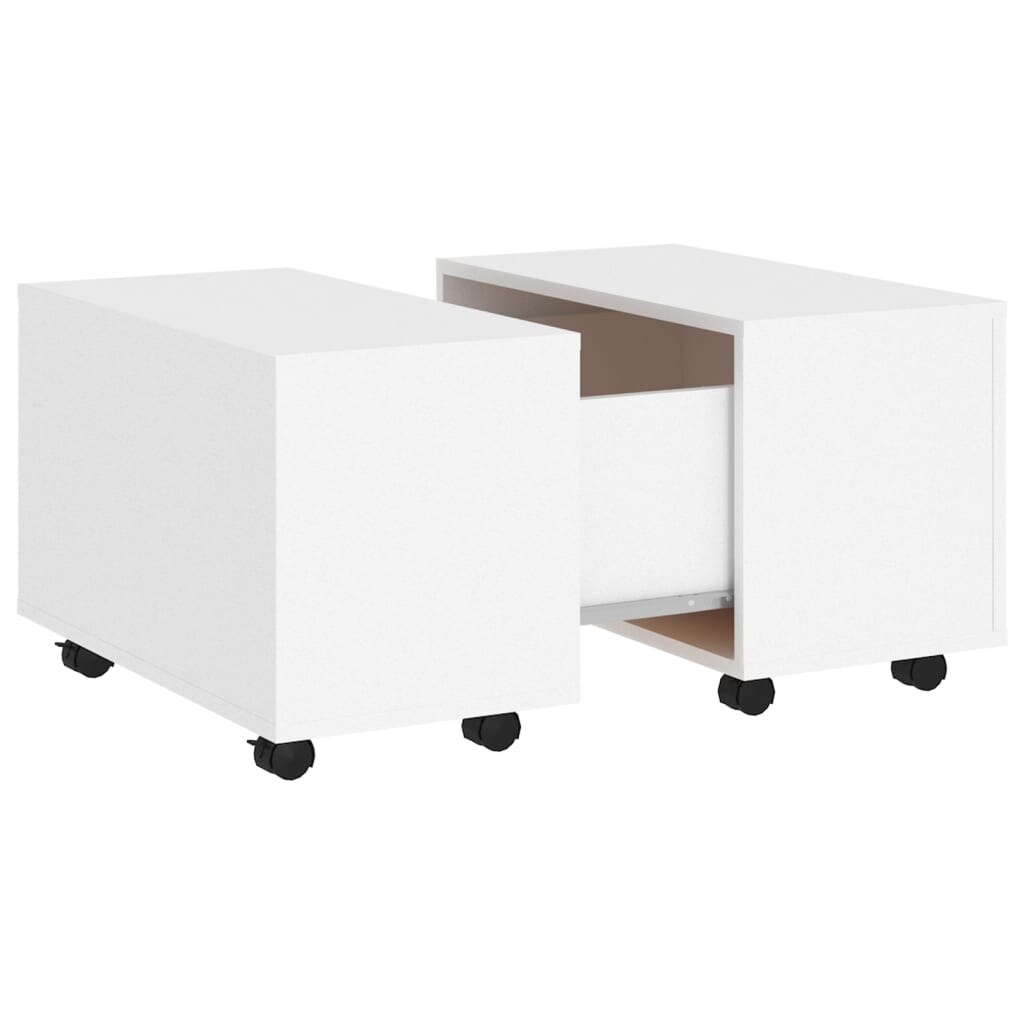 vidaXL Couchtisch Weiß 60x60x38 cm Holzwerkstoff Image