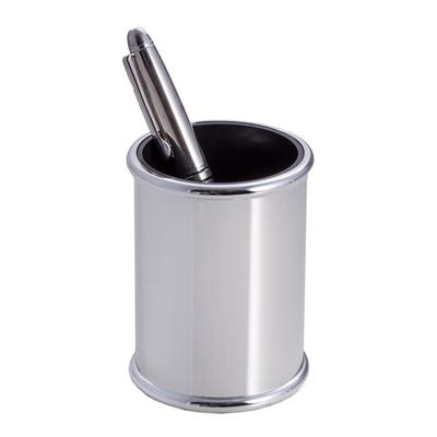 Bey-Berk Silver Plated Pen Cup