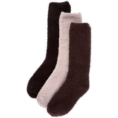 Barefoot Dreams 3Pk Cozychic Socks