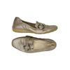 Caprice Damen Halbschuh, Gr. 40, gold, Leder