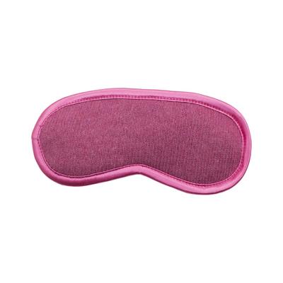 PORTOLANO Knitted Eye Mask With Satin Piping