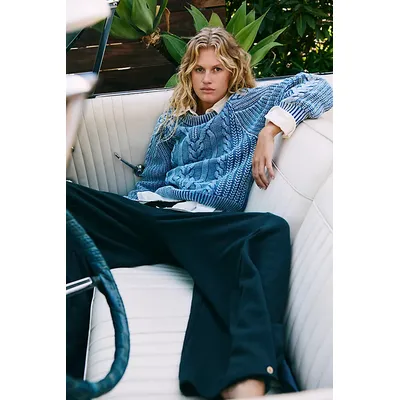 Marina Terry Pants by free-est at Free People in Black, Size: Small